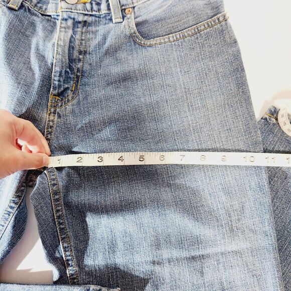 Ralph Lauren Jeans Womens Sz 6 Straight Leg Cropped Saturday Blue Denim Capri - Picture 11 of 13